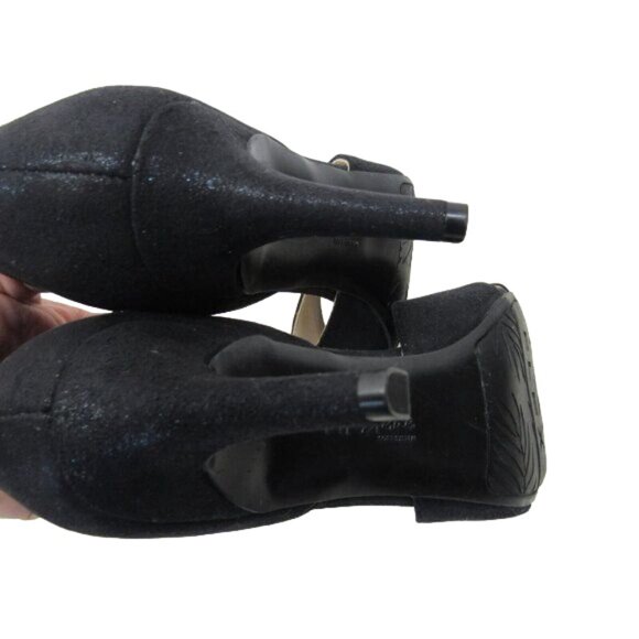 LIFE STRIDE WOMEN BLACK HEELS SZ 10M -SATIN FABRIC UPPER-PARTY-COCTAIL - Picture 12 of 12